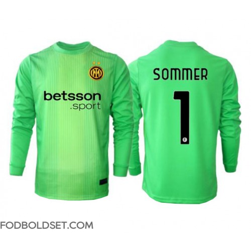 Inter Milan Yann Sommer #1 Målmand Tredjetrøje 2025-26 Langærmet